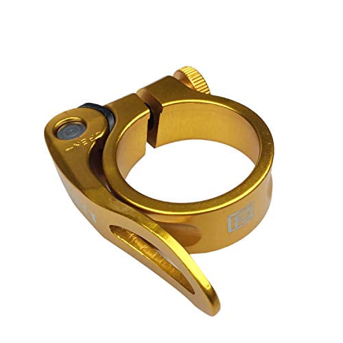 PLATT Bike Seat Post Clamp Aluminium Alloy Bicycle Quick Release Seatpost Collar 28.6mm / 31.8mm /34.9mm