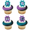12 Vampirina Sweet As Can Vee Cupcake Cake Ring Birthday Party Favor Toppers