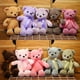 thumbnail image 2 of Muñeco de peluche de oso para niños, muñeco relajante, almohada, regalo de cumpleaños y Navidad, 35cm, 45cm, gran oferta, envío gratisPink45cm Fivean unisex, 2 of 2