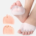 thumbnail image 2 of Jnismy 2/4/10Pcs Toe Separator Orthopedic Bunion Toe Spacers Ball of Foot Cushions Reusable Foot Alignment Toe Spacer Straightener for Men Women, 2 of 7