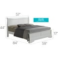 thumbnail image 2 of Glory Furniture Louis Phillipe G3190E-FB3 Full Bed , White, 2 of 4