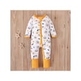 thumbnail image 2 of Seyurigaoka Infant Baby Girls Boys Casual Romper Halloween Cartoon Printed Long Sleeve Round Neck Long Pant Jumpsuit for Toddler Kids, 2 of 9
