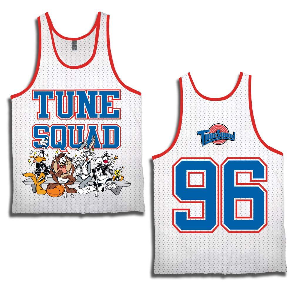 space jam Mens Classic Tank Tune Squad Monstars /& Bugs Bunny Jersey 90/’s Classic Tank Top