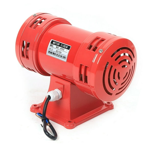 400W Industrial Siren Air Siren Air Raid Horn Motor Driven Tornado Siren 140db