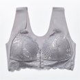 thumbnail image 4 of Sngxgn Women's Comfort Wireless, Comfort Full-Coverage Bra(Grey,40), 4 of 4