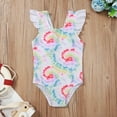 thumbnail image 3 of LNMQLPDBS Swim Suits for Girls 8-10 18 Month Bathing Suit Girls Rashguard Newborn Baby Girl Clothes Kids Clearance Boys Clothes Size 12-14 Youth 4-5t Girls Clothes Girls Size 10 Clothes 6 Boys, 3 of 9
