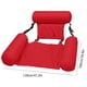 thumbnail image 2 of Silla de ocio de entretenimiento acuático portátil duradera con respaldo flotante inflable y cama flotante inflable, 2 of 8