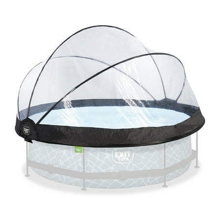 Open Box EXIT Toys 118" Multifunctional Cover Dome Enclosure for Outdoor Pools