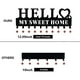 thumbnail image 4 of Colgador de Llaves de Pared de Metal Negro, Decorativo, con Tornillos Adhesivos., 4 of 7