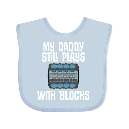 

Inktastic Mechanic Dad Funny Auto Gift Baby Boy or Baby Girl Bib