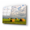 thumbnail image 2 of Epic Art 'Approaching Storm - Haystacks' by David Hammond, Acrylic Glass Wall Art, 24"x16", 2 of 8