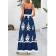 thumbnail image 3 of PRETTYGARDEN Summer Dress for Women Floral Sundress Spaghetti Strap Flowy Beach Vacation Boho Maxi Dresses, 3 of 7