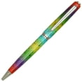 thumbnail image 3 of Clara Twist Rainbow Ballpoint Pen - Medium Tip Point 0.7mm Black Ink Refill, 3 of 7