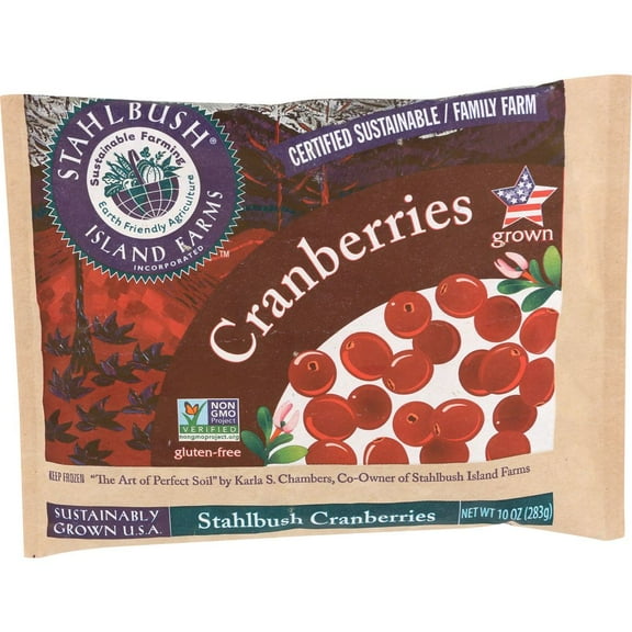 Stahlbush Island Farms Whole Cranberry, 10 Ounce -- 12 per Case.