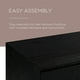 thumbnail image 3 of Maven Lane Buffet Contemporain en Bois Finition Noire Raffinée, 3 of 5