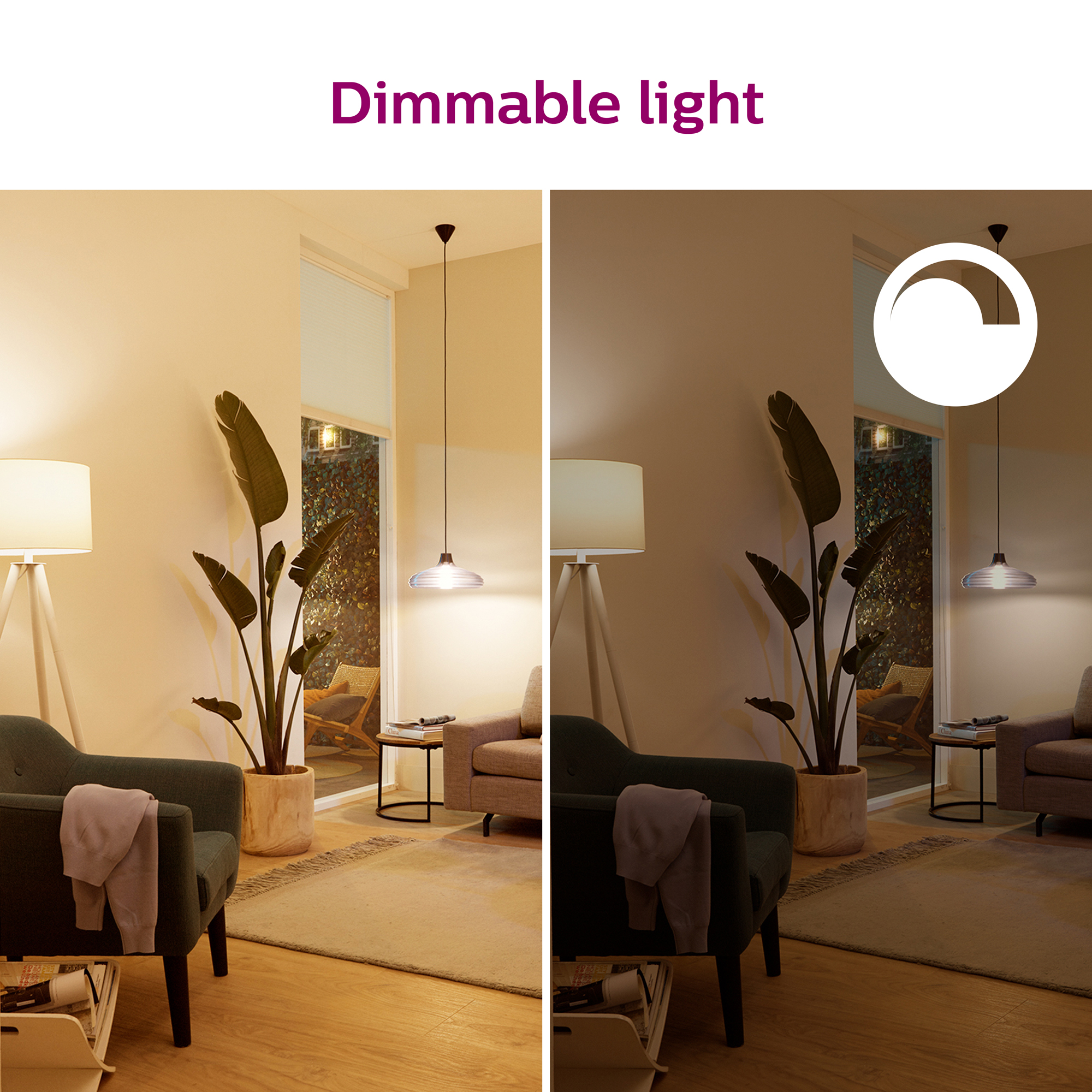 Philips Smart Wi-Fi LED Light Bulbs, 60W Equivalent, 2-Pack photo 7
