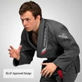 thumbnail image 3 of Hayabusa Ultra-Lightweight Pearlweave Jiu Jitsu Gi - Grey, A2, 3 of 6