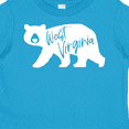 thumbnail image 4 of Inktastic West Virginia White Bear Silhouette Boys or Girls Toddler T-Shirt, 4 of 5