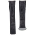 thumbnail image 2 of 19MM LEATHER WATCH BAND STRAP FOR TAG HEUER CARERRA TWIN TIME + DEPLOYMENT CLASP, 2 of 2