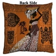 thumbnail image 2 of PKQWTM Beautiful black woman African woman Reversible Mermaid Cushion Cover Home Decor Sequin Pillow Case Size 18x18 inches, 2 of 2