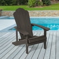 thumbnail image 4 of ACEGOSES 1 Peak HIPS Adirondack Outdoor Chairs Weather Resistant for Patio Garden, Backyard, Patio and Indoors,Brown, 4 of 9