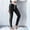 White women's high waisted leggings a1, variant on Women's High Waisted Slim Fit Stretch Leggings Solid Casual Activewear Workout Sport Long Pants Lounge Streetwear Gym Running Yoga Tights, White 2XL