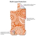 thumbnail image 4 of DistinctInk Custom SKIN / DECAL compatible with OtterBox Commuter for iPhone 11 Pro MAX (6.5" Screen) - Orange White Paisley, 4 of 5
