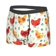 thumbnail image 2 of Naloa Flower Chicken Print Mens Underwear - Boxers for Men, Classic Briefs for Men, 2 of 9