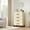 4 layers, variant on Huisuilinss Plastic Drawer Storage On Wheels,4/5 Tiers Plastic Storage Organizer,Drawer Tower Rolling Cart,Nightstand,Tall Dresser Storage Bins For Bedroom Living Room Entryway Hallway