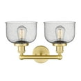 thumbnail image 5 of 616-2W-PC-G713 Innovations Lighting Bell - 2 Light Bath Vanity In Industrial Style-10 Inches Tall and 15.5 Inches Wide-Polished Chrome Finish-Clear, 5 of 5