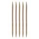 thumbnail image 1 of Uxcell 5Pcs Agujas de Tejer de Bambú de Punta Doble Tamaño US 9(5.5mm) Carbonizado 6 pulgadas(15cm) Rectas para DIY Creativo Hecho a Mano, 1 of 6