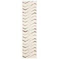 thumbnail image 2 of SAFAVIEH Santorini Shag Thornton Geometric Runner Rug, Cream/Multi, 2' x 8', 2 of 7