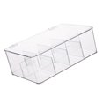 thumbnail image 4 of Organizador de condimentos para café, deflector de transparencia desmontable para bolsas de té, organizadores para almacenar café y té, 4 of 15