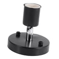 thumbnail image 2 of E27 Black Modern Vintage Ceiling Light Wall Mounted Lamp Bulb Holder Socket 180° Turn to Rotating, 2 of 6
