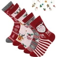 thumbnail image 1 of Winter Warmth Extravaganza 5 Pairs Thermal Socks For Women, 1 of 5