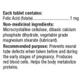 thumbnail image 3 of webber Naturals Acide Folique 1 mg -- 3 x 90 Comprimés, 3 of 3