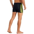 thumbnail image 3 of INSPIRE CHIC Men's Printed Stretch Waist Summer Surfing Swimming Shorts 34 Yellow, 3 of 4