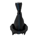 thumbnail image 3 of 5-speed For 207 307 406 for C3 FOR C4 C5 Leather Shift Knob Gear Lever Cover, 3 of 6
