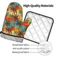 thumbnail image 4 of Bingfone Colorful Hawaii Palms Print Oven Mitts Pot Holders Set 2 PCS for Kitchen for Cooking Grilling Baking BBQ Pot Holders Cook Essentials, 4 of 7
