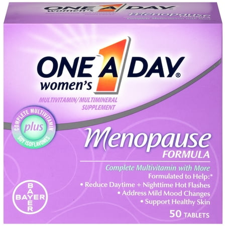 One A Day Women's Menopause Formula Multivitamin Supplement, 50 (Best Multivitamin For Menopause)