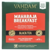 Vahdam India - Black Tea English Breakfast - 15 Tea Bags