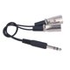thumbnail image 4 of Cable divisor macho XLR de 30 cm y 6,35 mm para interconexión de audio Cable divisor de audio Cable de conexión de audio creado con maestría, 4 of 9