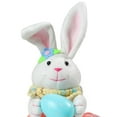 thumbnail image 4 of Cute Rabbit Figurine Decorative Ornament Art Ornament Bedroom Tabletop Shelf for Anniversary Office Decor Female, 4 of 9