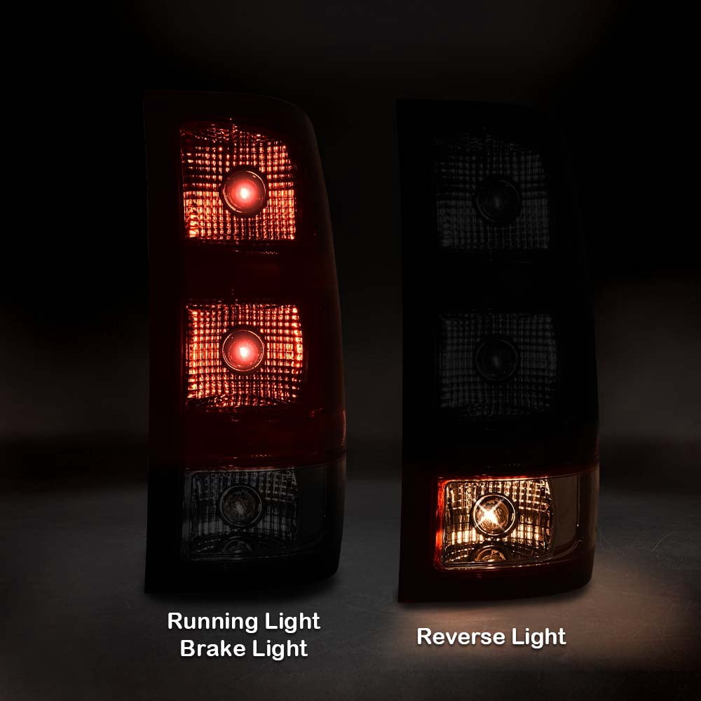 PIT66 Tail Light Fit For 07-13 GMC Sierra 1500 2500HD 3500HD Brake Lamp Passenger Side