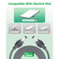 thumbnail image 2 of Cable de alimentación Arkare Starlink Mini DC a DC 5 m impermeable gris, 2 of 7
