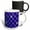 Multicolor, variant on 3drose, Arizona, Usa. Mexican Tile Wall, 11oz Two-tone Red Mug