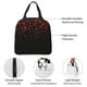 thumbnail image 4 of Easygdp Red Glitter1 Bolsa Térmica Premium - Tela Oxford Impermeable, Gran Capacidad, Bolsillo Frontal, Unisex para Trabajo, Escuela, Actividades al Aire Libre y Picnics, 4 of 8