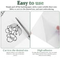 thumbnail image 2 of SHISUYAN 8 Sheets Wash Away Embroidery Stabilizer Water Soluble Fabric Blank Machine Embroidery Paper For Sewing And Quilting Projects, 2 of 8