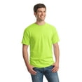 thumbnail image 4 of Jerzees Men's Hi-Vis Safety T-Shirt, Moisture-wicking High Visibility Shirt, XL Safety Green Tee, 4 of 5