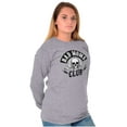 thumbnail image 4 of Bad Moms Club Funny Mothers Day Skull Women's Long Sleeve T Shirt Brisco Brands L, 4 of 6